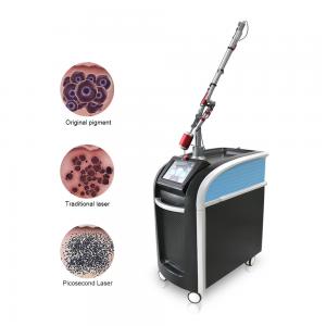 China Ce Professional 1064nm 532nm 694 Nm 755 Nm Picosecond Q Switched Nd Yag Laser Tattoo Removal Machine supplier