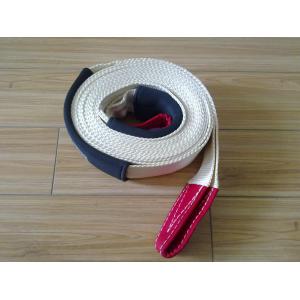 Nylon Heavy Duty Tow Straps MBS 9000 KG 75mm Orange Color With Eyes