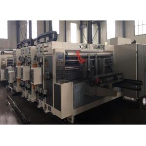 China 200 Pcs/ Min Flexo Printer Slotter Machine / Flexo Corrugated Machine For Carton Box supplier