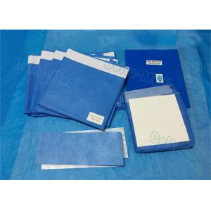China Customized Procedure Packs Good Drape ability With Adhesive Drape And Mayo Cover supplier