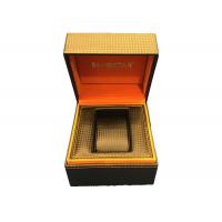 China High End  Watch Jewelry Box Durable , Dustproof Watch Gift Box With Pillow on sale