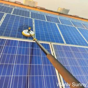 Telescopic Roller Solar Panel Cleaning Brush for PV Panel Easy to Store and Transport