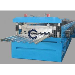 China Steel Plate Floor Deck Roll Forming Machine For Building Construction supplier