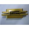 Chrome Painted / Gold Painted 3D Adjustable Concealed Hinge 135x18x21 mm