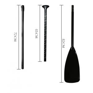 Alansma Black 160cm 210CM Carbon Fiber Sup Paddle