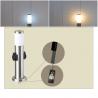 Stainless Steel Outdoor Garden Electrical Power Sockets Outlet LED Post Light