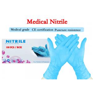 China Manufacturers Disposable Nitile Examination Gloves, Powder Free, Non Latex Gloves supplier