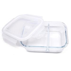 580 Ml Glass Fruit Bowl Portable Food Salad Box Packaging Lunch Box