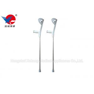 Metal Color Medical Walking Crutches , S / M  / L Size Adjustable Elbow Crutches