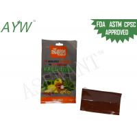 40g Dry Spice Flat Bottom Bags Gravure Printing With Tear / Hanging Hole