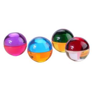 Half Round Resin Ball 50mm Acrylic Style For Kids