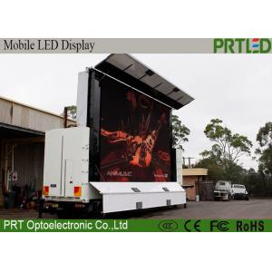 China Full Color Truck Mounted LED Display P6 With Customized Screen Size supplier