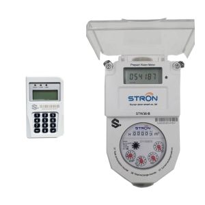 China 1/2 Inch Split Keyboard Prepaid Water Meter with 7.8l/h Flow Rate and Refusal Tendering on sale