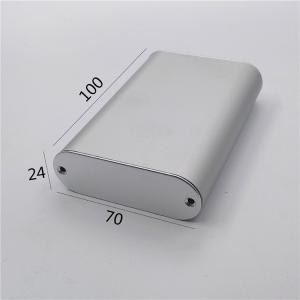 Extrusion Aluminum 70*24*100mm Power Bank Enclosure