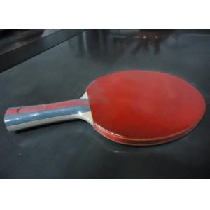 High Speed Custom Table Tennis Bats , Good Ping Pong Paddles With Protective Edge Banding