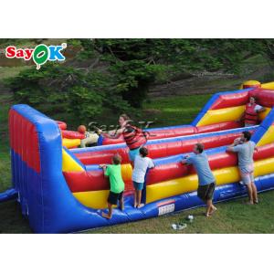 Inflatable Interactive Games Colurful Inflatable Bungee Run Basketball Shooting Game Inflatable Lawn Basketball Hoop