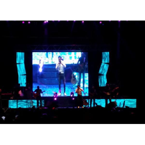 China P10 Indoor Full Color LED Display Panel Entertainment Light Absorbing Mask IP54 for sale