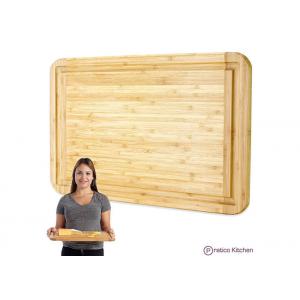 Eco Friendly Wood Block Chopping Board Large Meat Cutting Board 12''X18''X0.8''