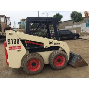 China Used BOBCAT SD130 Skid Steer Loader 180h Working Time Original Paint Year 2014 supplier