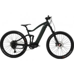 Electric Assist Mountain Bike alloy suspension frame mid drive motor