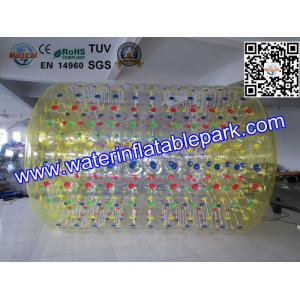 China Grass / Ground  Inflatable Ball To Roll In , Human Rolling Ball supplier