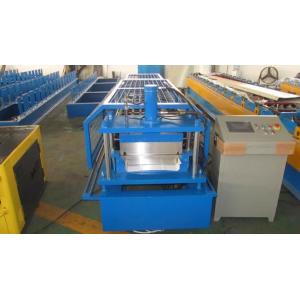 0.7-1.5mm Metal Roof Making Machine , Beam Standing Roof Sheet Roll Forming Machine