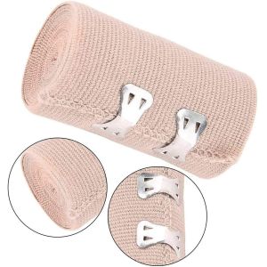 100% Cotton Class I Elastic Bandage with 5cm*4.5m/7.5cm*4.5m/10cm*4.5m/15cm*4.5m Sizes for Flexible Compression