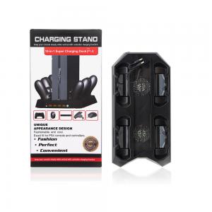 China PS4 Cooling Fan Gaming Charging Station / Vertical Charging Stand With Usb Hub supplier