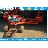 China 3 - 8T Multi function Full Cable Drum Trailer Machine for electric power construction wholesale