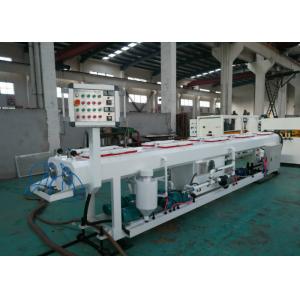 China Siemens Motor Conical Twin Screw Pvc Pipe Production Machine , PVC Tube Making Machine supplier