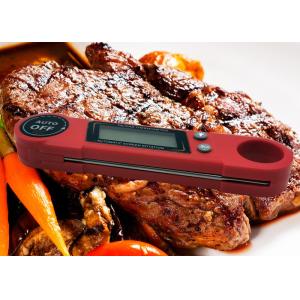China Automatic Rotation Instant Read Kitchen Thermometer For Grilling Cooking With Talking Function wholesale