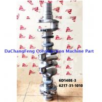 China 6D140 diesel crankshaft forged 6217-31-1010 6D110 6D125 6D114 on sale