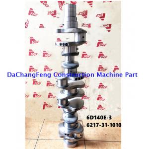 6D140 diesel crankshaft forged 6217-31-1010 6D110 6D125 6D114