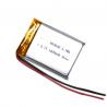 803040 3.7 V 1000mah Lithium Polymer Lipo Rechargeable Battery For Bluetooth