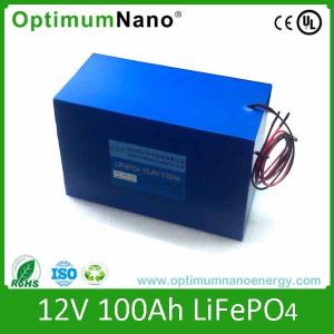 China 12V 100AH UPS LiFePO4 Battery Backup Battery Lithium-ion Battery supplier