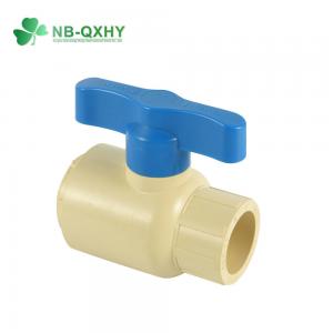 CPVC PVC Single Union Ball Valve for Water Supply UV Protection and Blow-Down Function