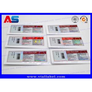 China EPeptidees etiqueta da etiqueta do tubo de ensaio de 5 ML personalizada imprimindo etiquetas adesivas fortes em Rolls wholesale