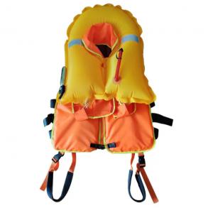 China Emergency Rescue Self Inflating Life Jacket Marine Life Jacket For Adults supplier