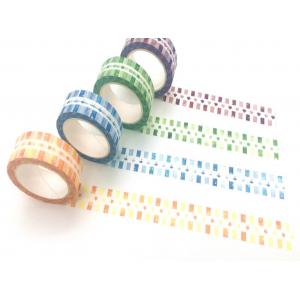 China New Product Wrapping Label Patterned Custom Made Decorative Washi Tape supplier