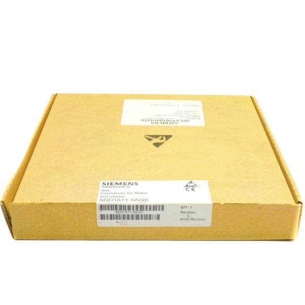 SIEMENS 6DD1611-0AG0 SIMADYN D SIMADYN D MAILBOX MM4, 32BIT L- Y C-BUS, cada uno de los 2MB de RAM del sistema de salida de señal de error
