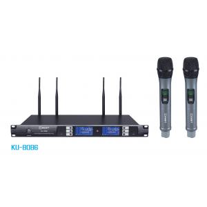 China two channels  true diversity IR frequency wireless microphone KU-8086 supplier