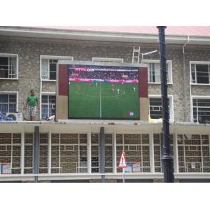 China 12 Sport Wall Mounted Outdoor Full Color Led Display ,Epistar + silan Chip IP65 supplier