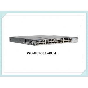 Cisco Ethernet Cable Switch WS-C3750X-48T-L Data Network Switch For Small Business