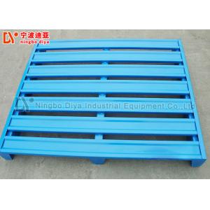 China Durable Storage Steel Stacking Rack System , Powder Coated Teardrop Pallet Rack supplier