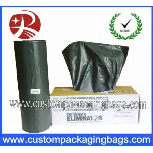 China Christmas EPI Biodegradable Disposable Dog Poop Bags With Customized And Colorful supplier
