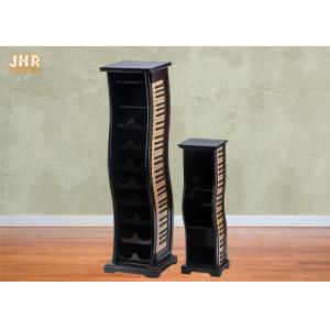 China Piano Shape Wooden Wine Rack / CD display Rack supplier