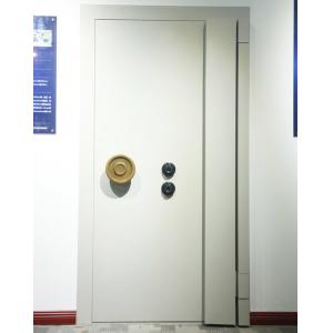 China Single Leaf Width 1000mm Depth 300mm Steel Vault Door For Bank supplier