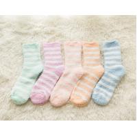 China Indoor Warm Women's Novelty Socks / Womens Fluffy Socks Polyester Material on sale