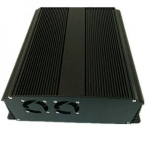 Mini-itx WallMount Bracket Aluminum Case Car PC Enclosure Embedded IPC Industrial Carputer Cases With 2 Fan 4010 Ports