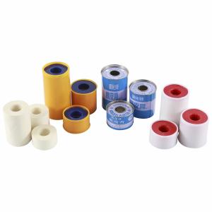 Medical Zinc Oxide Self Adhesive Dressing Tape 1.25-10cm Adhesive Plaster